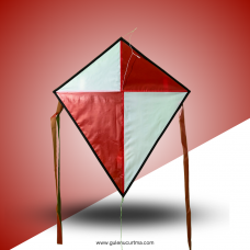 KUM SAATİ - KUMAŞ ÇERÇEVELİ ELMAS UÇURTMA